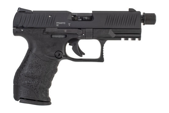 Walther Arms PPQ M2 22 pistol features a 12 round capacity and thread protected barrel
